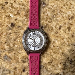 Coach Pink woman’s watch